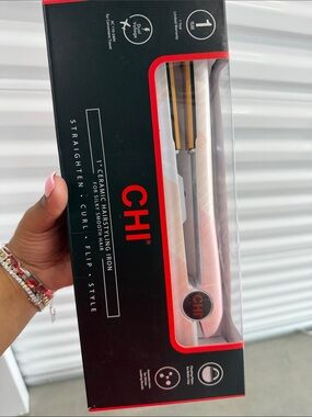 NEW CHI Ceramic Flat Iron Hair Straightener 1" Professional Hair Tool
